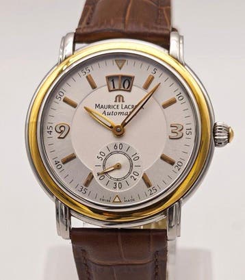 Maurice Lacroix - Masterpiece Jump Hour Automatic Two-Tone, Nieuw