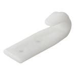 ProPlus Schroefbare haak - kunststof - 10 x 65 mm - wit -..., Ophalen of Verzenden, Nieuw