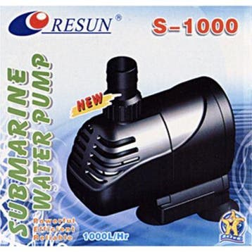 Resun dompelpomp S-1000, 1300l/h, Ophalen of Verzenden, Nieuw