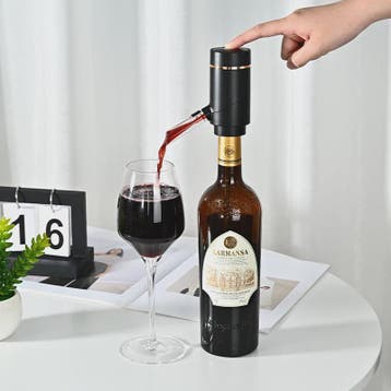 Elektrische Wijnopener en Decanteer Set - Automatische Vacuü, Verzenden, Nieuw