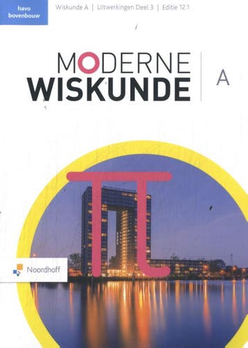 Moderne Wiskunde havo bovenbouw 3 Uitwerkingen 9789001054700, Boeken, Verzenden, Zo goed als nieuw