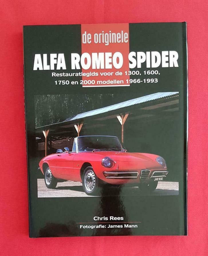 de Originele Alfa Romeo Spider, Boeken, Auto's | Boeken, Alfa Romeo, Nieuw, Verzenden