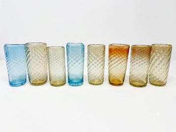 Drinkset (8) - Muranoglas