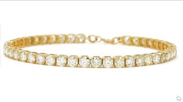 Zonder minimumprijs - Armband - 14 karaat Geel goud -, Sieraden, Tassen en Uiterlijk, Nieuw