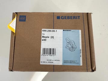 Geberit Mepla Pressbacke 40 # 690.244.00.1, Ophalen of Verzenden, Gebruikt