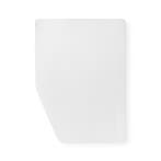 Walra Molton matrasbeschermer (Frans bed links) wit (Slapen), Ophalen of Verzenden, Nieuw