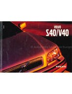 2000 VOLVO S40 | V40 INSTRUCTIEBOEKJE ENGELS, Auto diversen, Handleidingen en Instructieboekjes