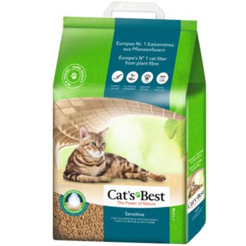 Cats Best Sensitive 20 liter 7,2 kg (Kattenbakvulling), Verzenden, Nieuw