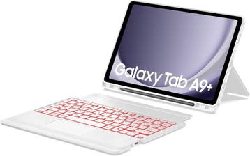 Samsung Tab A9 Plus Toetsenbord - Magnetisch - 29% Korting, Ophalen of Verzenden, Zo goed als nieuw