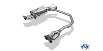 FOX Opel Astra G-CC hatchback einddemper uitgang rechts/link, Verzenden, Nieuw
