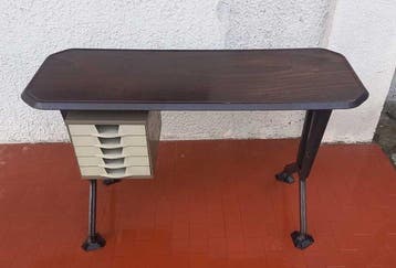 Olivetti - Studio BBPR - Arco - Bureau - Hout, Metaal,