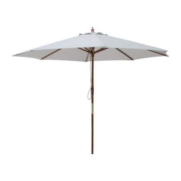 Bolero ronde parasol grijs 300cm, Verzenden, Nieuw in verpakking