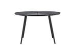Ronde Tuintafel  Roos Zwart –  Polywood 120 cm The Outsider, Verzenden, Nieuw