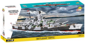 COBI 4839 Battleship Tirpitz (Leger bouwsets, Modelbouwsets), Kinderen en Baby's, Speelgoed | Bouwstenen, Verzenden, Nieuw