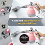 2dekans | Hand stoomreiniger - Stoomregeling - Inclusief 10, Ophalen of Verzenden