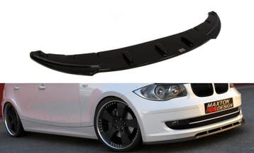 Voorspoiler BMW 1-Serie E81/E87 2007-2011 Facelift Gloss, Ophalen of Verzenden, Nieuw