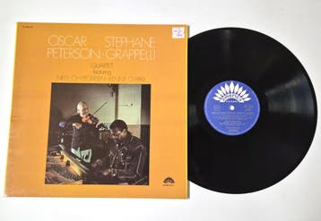 Oscar Peterson & Stéphane Grappelli – Quartet, Verzenden, Zo goed als nieuw