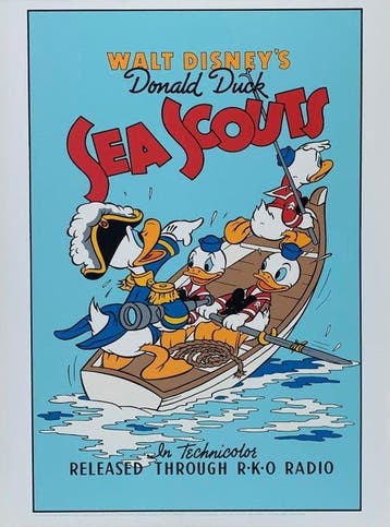 Walt Disney - Walt Disneys Donald Duck Sea Scouts, 1939 -, Verzamelen, Nieuw
