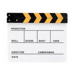 Director Clapper Board / Filmklapper - Whiteboard: Wit -..., Nieuw