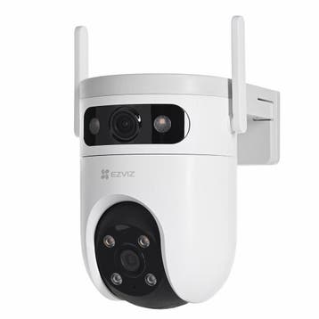 EZVIZ H9c 2K+2K Dubbele Lens, 360° Beveiligingscamera - Buit, Verzenden, Zo goed als nieuw