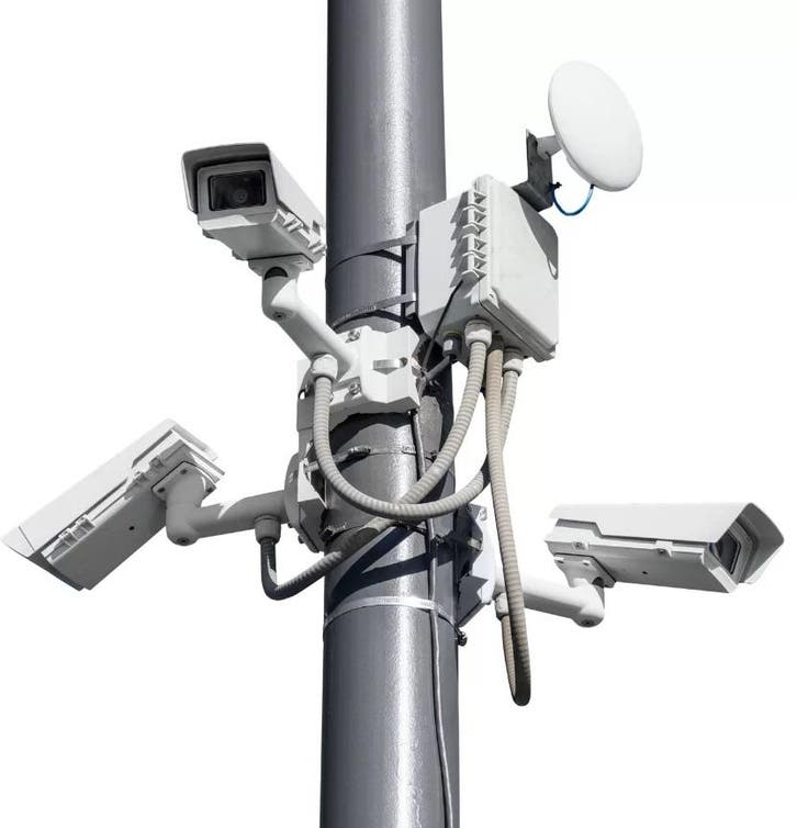 3, 4 of 5 meter stalen kantelmast heavy-duty met voetpla..., Diversen, Overige Diversen