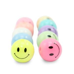 10 x acryl kralen smiley Multicolour  8mm (Ø2.5mm), Ophalen of Verzenden, Nieuw, Kraal