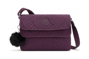 Kipling Schoudertas Paars, Verzenden, Zo goed als nieuw, Paars