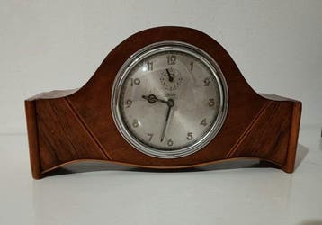Tafelklok - Kaiser - Hout - 1930-1940