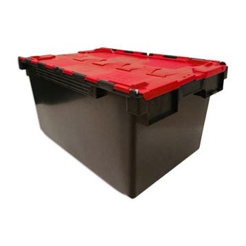 Distributiebak, 710x460x360 mm, zwart pp, nieuw, Doe-het-zelf en Verbouw, Kratten en Dozen, 40 tot 60 cm, 50 tot 75 cm, Ophalen of Verzenden