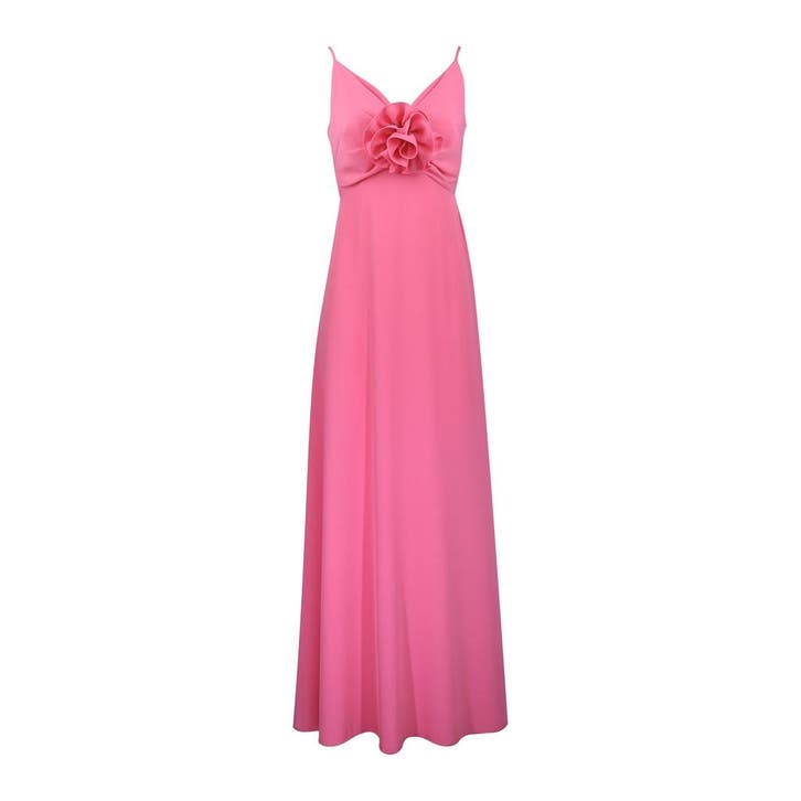 Rinascimento • lange jurk in roze • M, Kleding | Dames, Jurken, Roze, Nieuw, Maat 38/40 (M), Verzenden