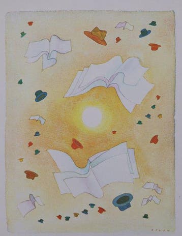 Jean-Michel Folon (1934-2005) - Le journal volant