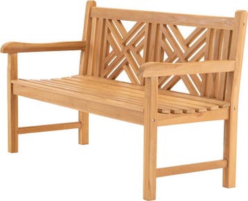 Teak Tuinbank - Deco - 150cm, Tuin en Terras, Verzenden, Nieuw