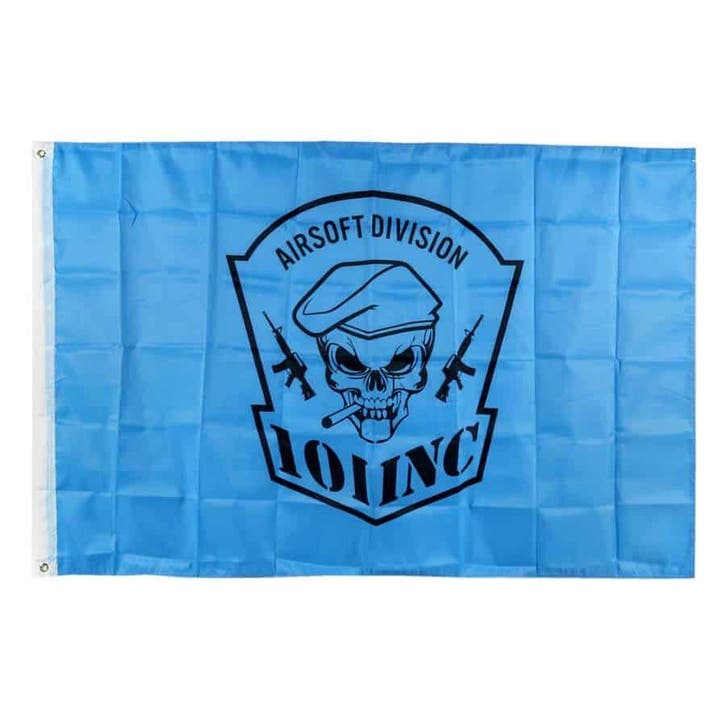 Vlag 101 INC skull. Diverse kleuren, Diversen, Vlaggen en Wimpels, Nieuw, Verzenden