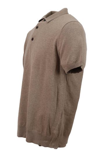 Profuomo Polo in maat L Beige, Verzenden, Zo goed als nieuw, Overige kleuren, Profuomo