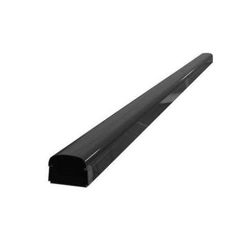 Airco leidinggoot zwart T75 - 74 x 56 mm - 2 meter, Verzenden, Nieuw