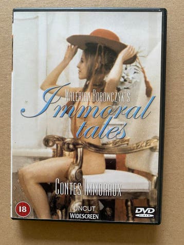 Walerian Borowczyk - Immoral Tales - 1974 - Licht Erotiek, Vanaf 18 jaar, Verzenden, Zo goed als nieuw