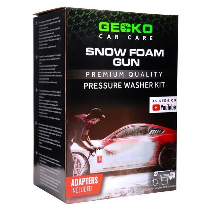 Gecko Snow Foam Gun Set, Auto diversen, Onderhoudsmiddelen, Ophalen of Verzenden