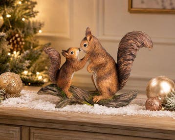 Beeldje - Squirrel - Hars