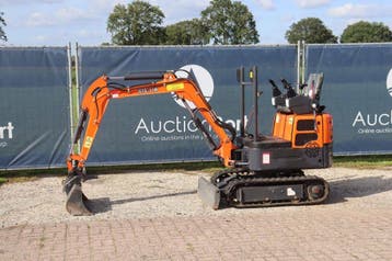 Veiling: Minigraver RTE-5790 Diesel 8.6kW 2024, Ophalen, Graafmachine