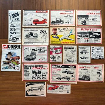 Dinky Toys, Corgi 1:43 - Model vrachtwagen (18) - 18x, Nieuw