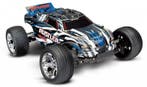 Traxxas Rustler XL-5 electro truggy RTR - Blauw - TopRC.nl, Elektro, Auto offroad, Nieuw, Ophalen of Verzenden