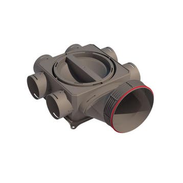 Air Excellent luchtverdeelkast DB206H160 6 aansluitingen, Ophalen of Verzenden, Nieuw