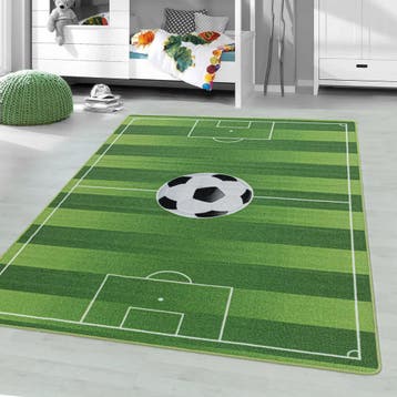 Kindervloerkleed | Play | Voetbalveld | Groen | 160x230 cm, Huis en Inrichting, Verzenden, Nieuw