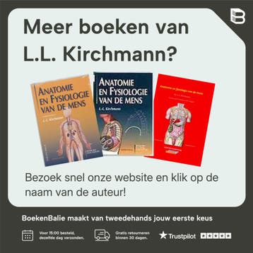 Anatomie en fysiologie van de mens - L.L. Kirchmann, Boeken, Verzenden, Zo goed als nieuw, L.L. Kirchmann