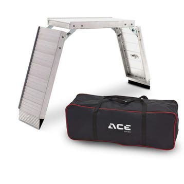ACEBIKES Ramp Compact opklapbaar aluminium 1992 x 250 incl., Ophalen of Verzenden, Nieuw