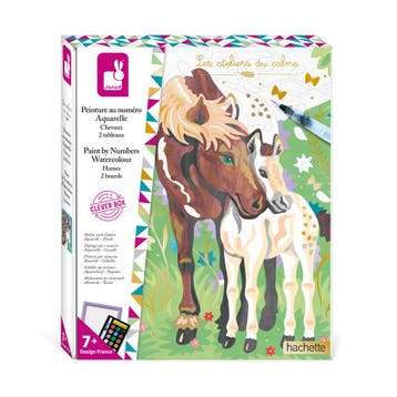 Janod schilderen op nummer paarden  van €16,50 voor €14,85, Ophalen of Verzenden, Nieuw