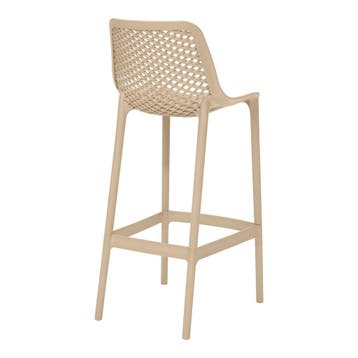Barkruk Buiten  75 cm  Air  Taupe  Siesta, Verzenden, Nieuw