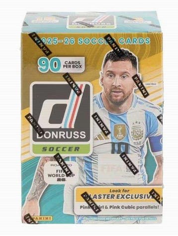 2026 Panini Road to FIFA World Cup Soccer Blaster Hobby Box, Nieuw