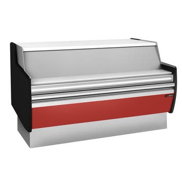 GGM Gastro | Kassa-sectie - 1622x953x920mm - rood front |, Verzenden, Nieuw in verpakking, Meubilair