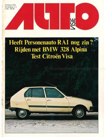 1979 AUTOVISIE MAGAZINE 04 NEDERLANDS, Boeken, Nieuw, Author